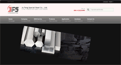 Desktop Screenshot of jfs-steel.com